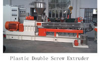 Double Screw Plastic Extruder Making Machine For PP PE ABS PVC