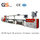 30 50 Kg / H 3D Printer Filament Extruder / Extrusion Line , ABS Pla Filament Extruder